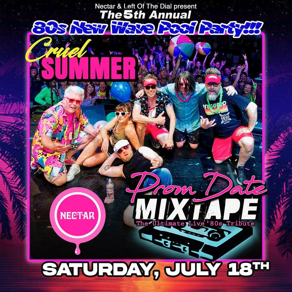 PROM DATE MIXTAPE: 5th Annual '80s New Wave Pool Party