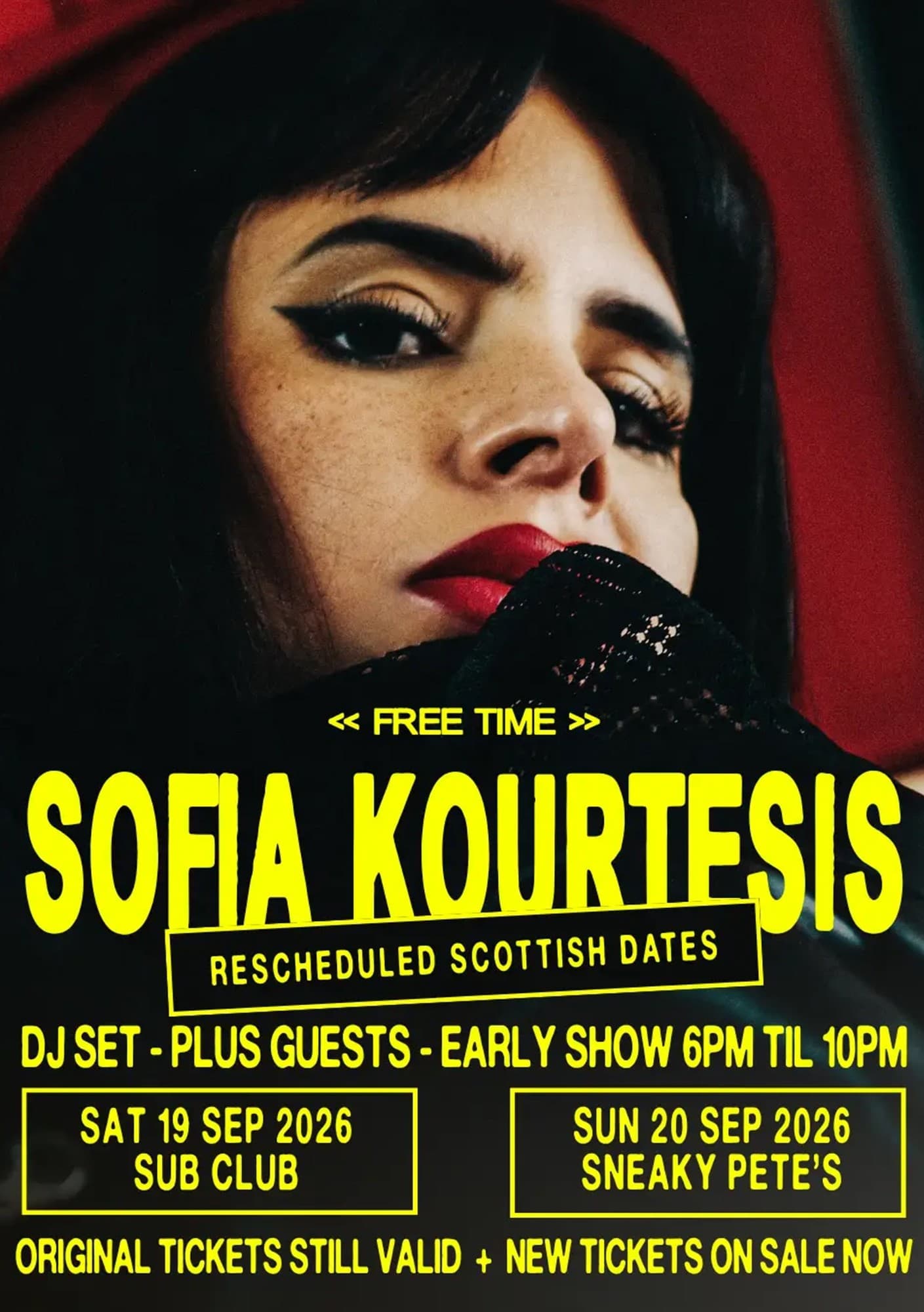 Sofia Kourtesis (DJ set): Free Time – Glasgow