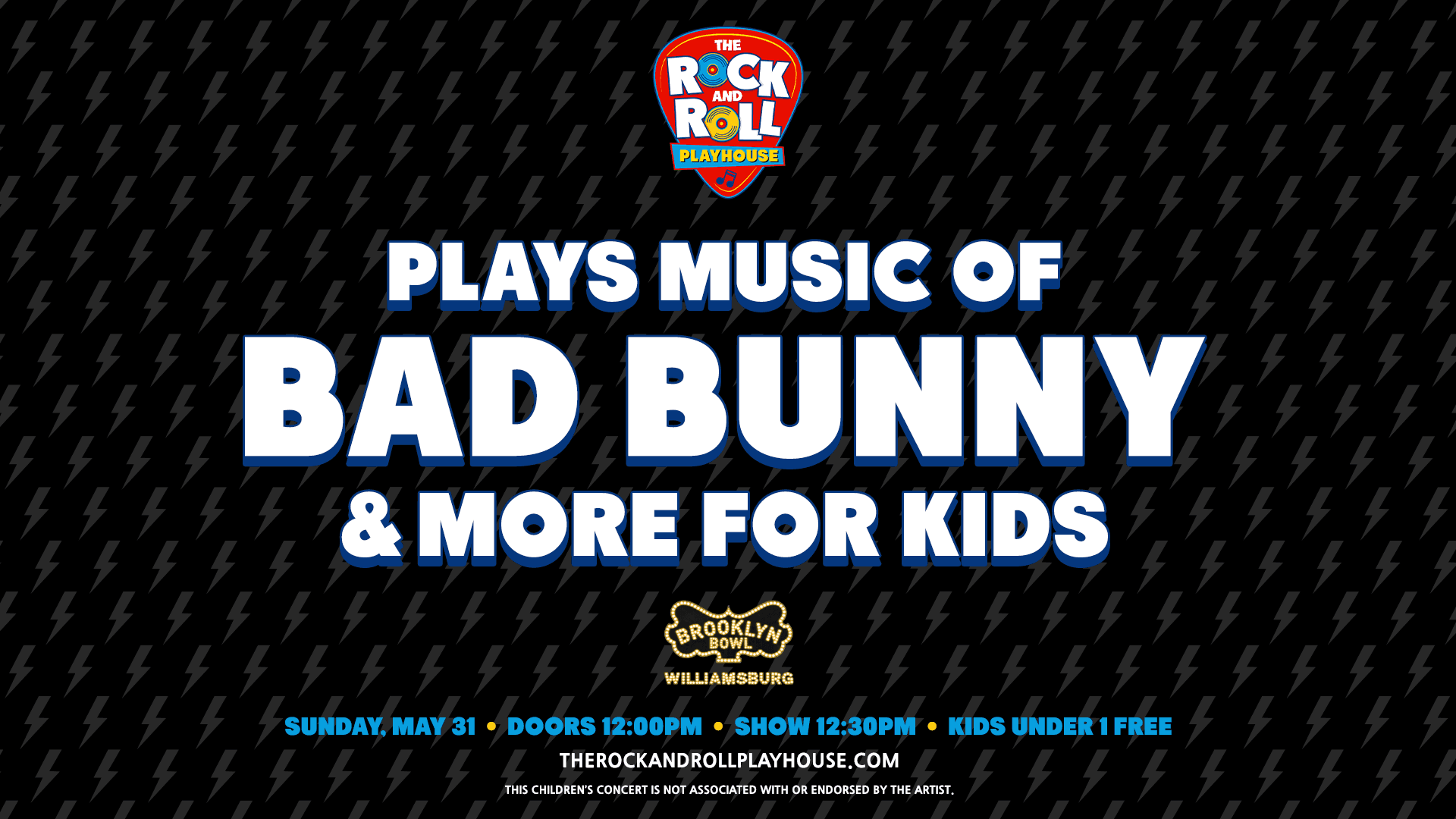 The Rock and Roll Playhouse Plays: Music of Bad Bunny + More for Kids