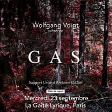 Wolfgang Voigt presents GAS live