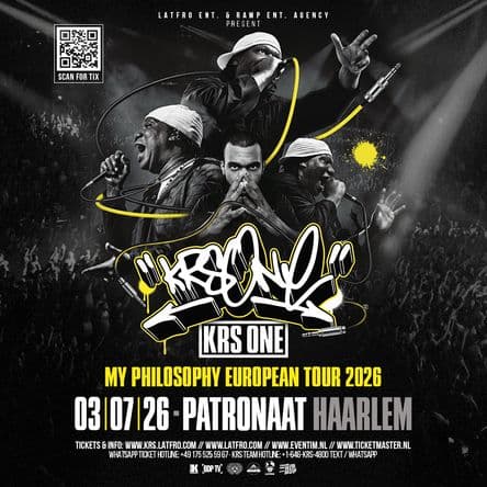 KRS One LIVE IN HAARLEM