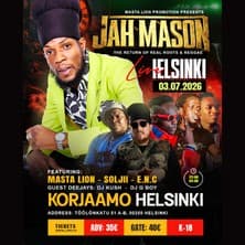 Jah Mason (JM) live in Helsinki