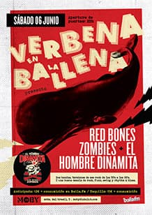 RED BONES ZOMBIES+ EL HOMBRE DINAMITA