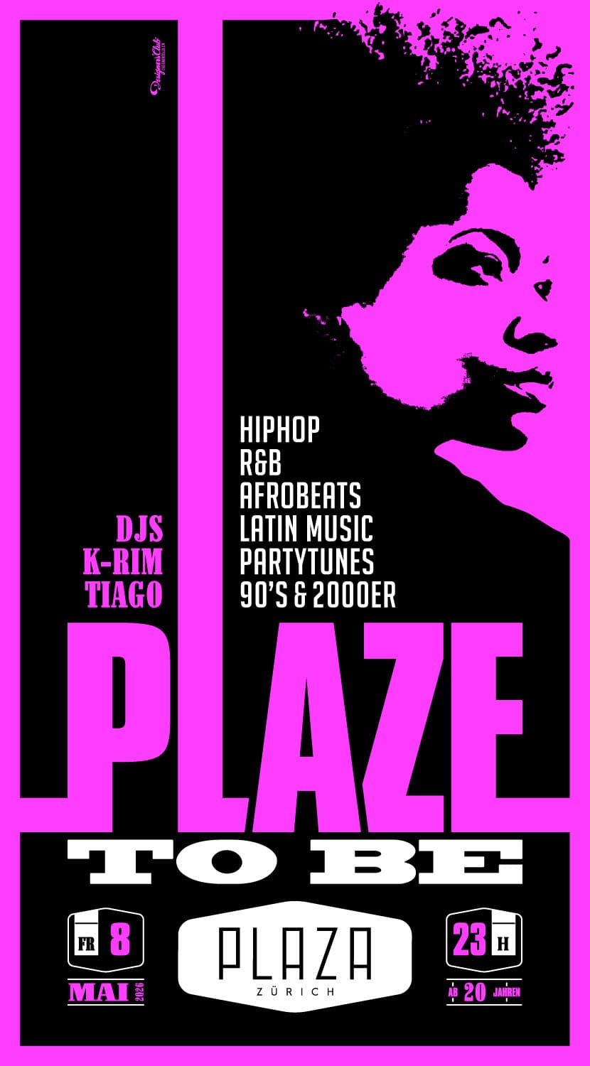 Plaze to beHipHop, R&B, Afrobeats, Latin Music, Partytunes, 90's & 2000er
