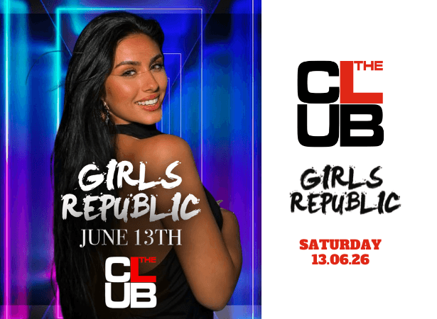GIRLS REPUBLIC - Saturday 13 June 2026
