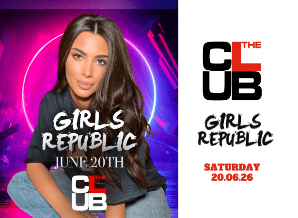 GIRLS REPUBLIC - Saturday 20 June 2026