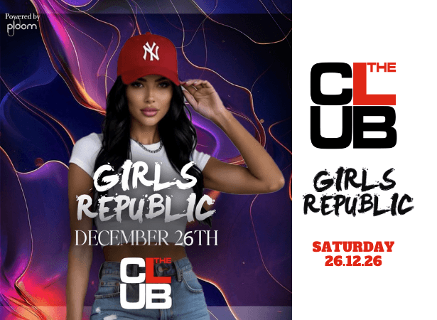 GIRLS REPUBLIC - Saturday 26 December 2026