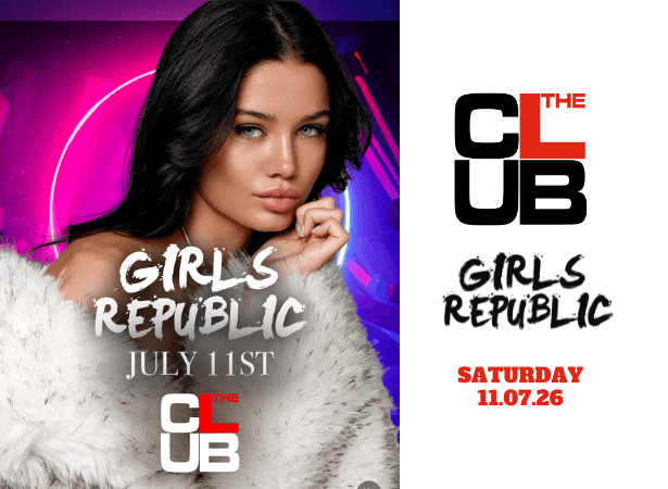 GIRLS REPUBLIC - Saturday 11 July 2026