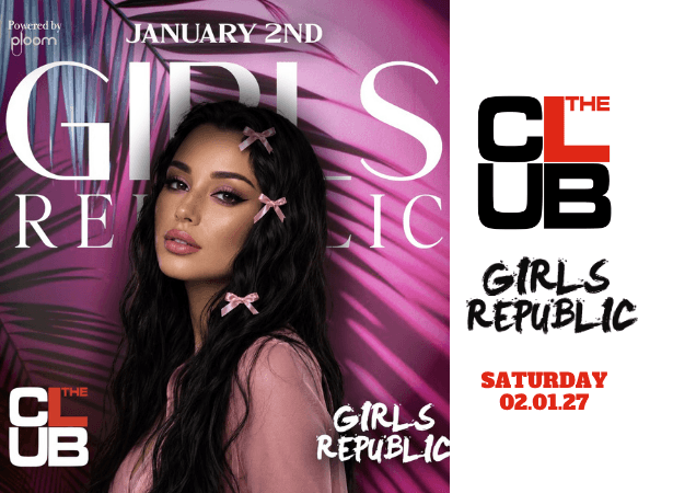 GIRLS REPUBLIC - Saturday 2 January 2027
