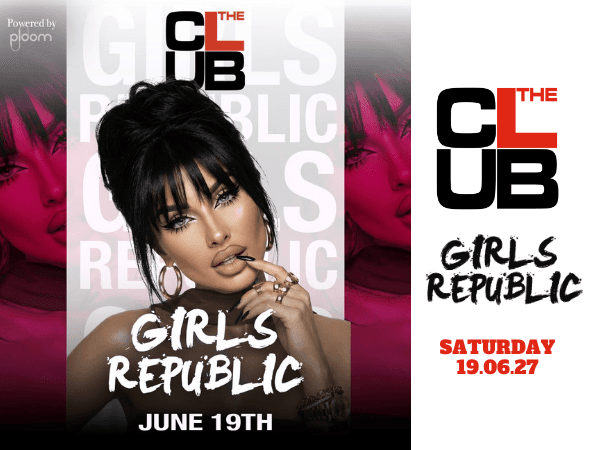 GIRLS REPUBLIC - Saturday 19 June 2027