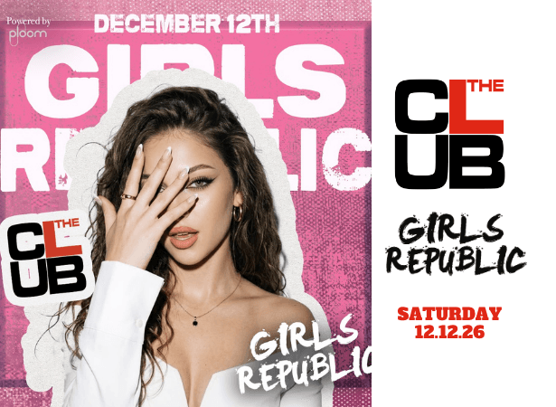 GIRLS REPUBLIC - Saturday 12 December 2026