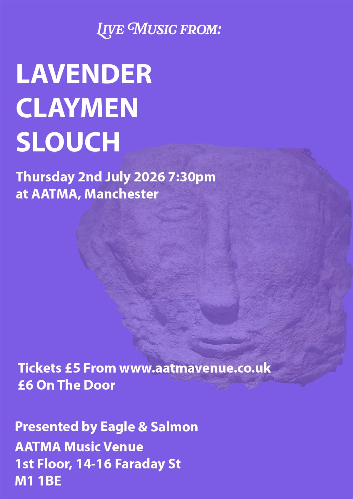 Lavender, Claymen, Slouch