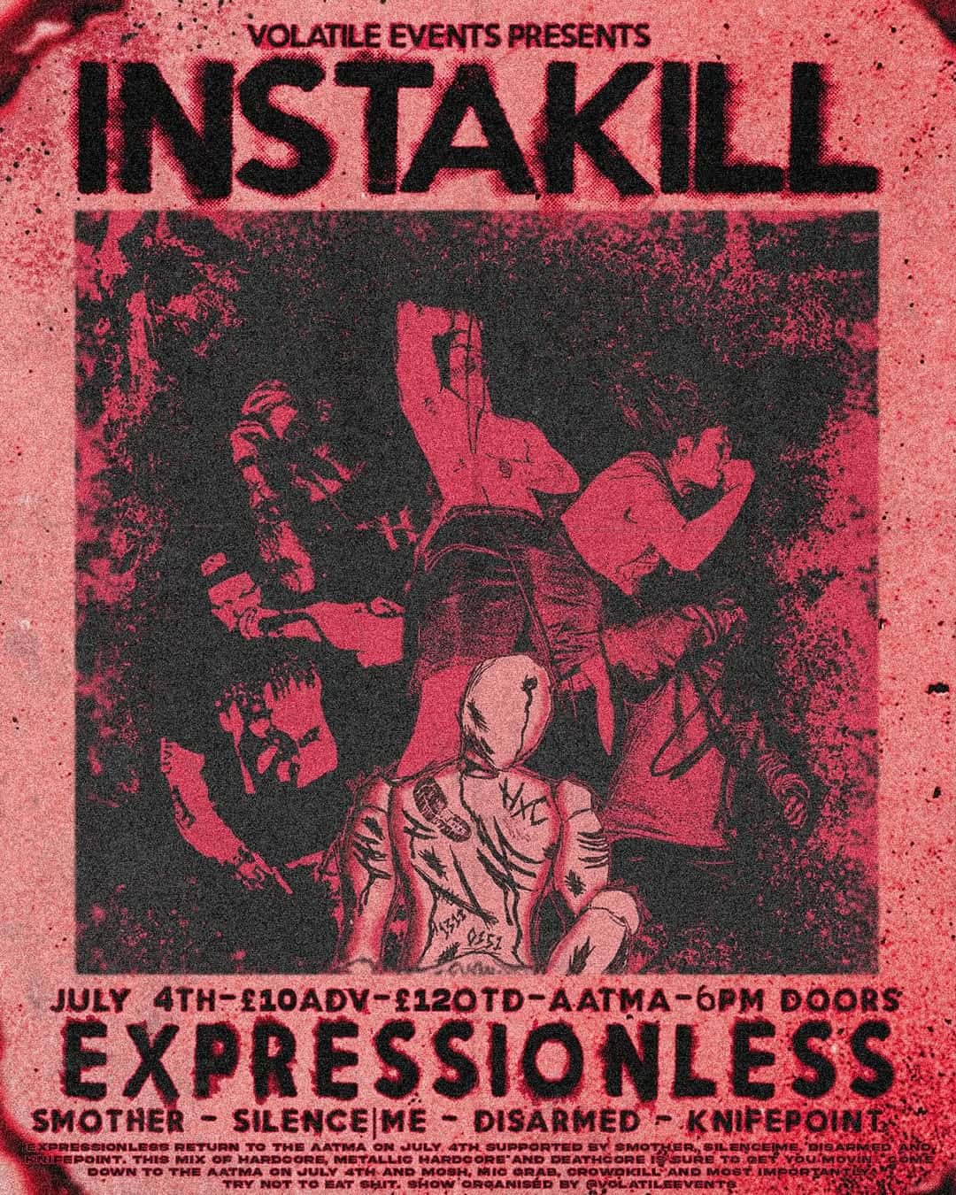 Instakill β Expressionless, Smother, Witherhorde, Disarmed and Knifepoint
