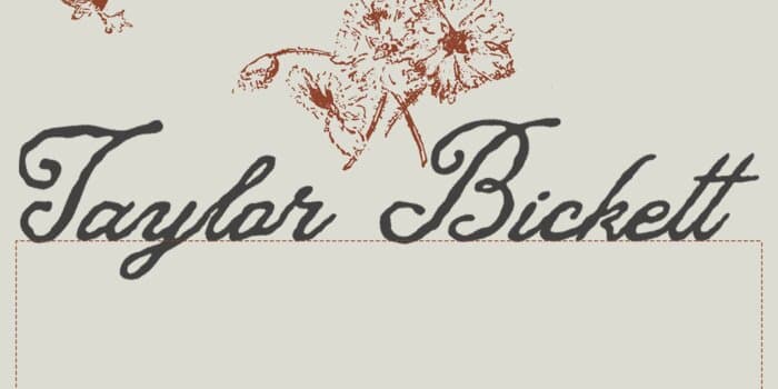 Taylor Bickett - The Nothing I Can’t Undo Tour
