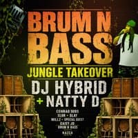 Brum N Bass Present: Jungle Takeover DJ Hybrid Conrad Subs Millz