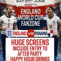 Egg Pres: England V Panama Fanzone / Free showing