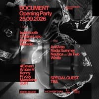 Document Opening Party: bullet tooth, Cristina Lazic, Kepler ++