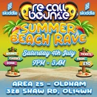 Recall Bounce The Summer Beach Rave