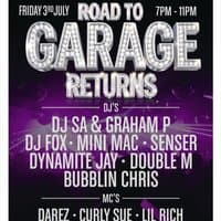 Road to garage returns