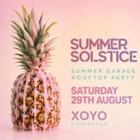 Summer Garage Rooftop Rave - Saturday 29th August - Birmingham