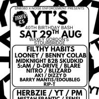 Dnb360 & Noise Enforcement presents: MC YT's 40th Bday Bash
