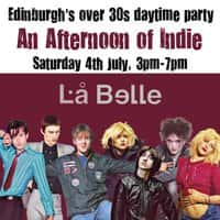 An Afternoon of Indie: EDINBURGH (over 30s), 3pm-7pm *80% sold*
