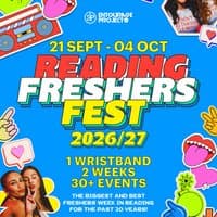 Reading Freshers Fest 26/27 - SIGN UP NOW