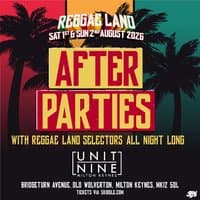 Reggae Land Official After Party at Unit Nine - Saturday