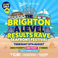 The Brighton A Level Results Rave - Seafront Festival