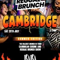 The Reggae Brunch - CAMBRIDGE - Sat 25th July