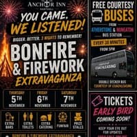 Bonfire Night Extravaganza 05/11/26