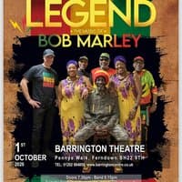 Legend live presents the music of Bob Marley at The Barrington