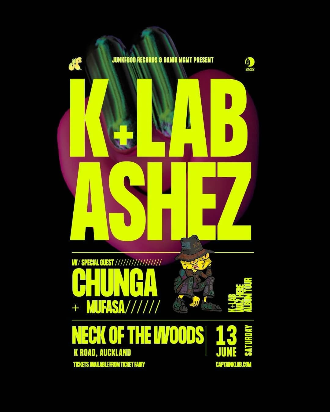 K+LAB & ASHEZ W SPECIAL GUESTS CHUNGA & MUFASA