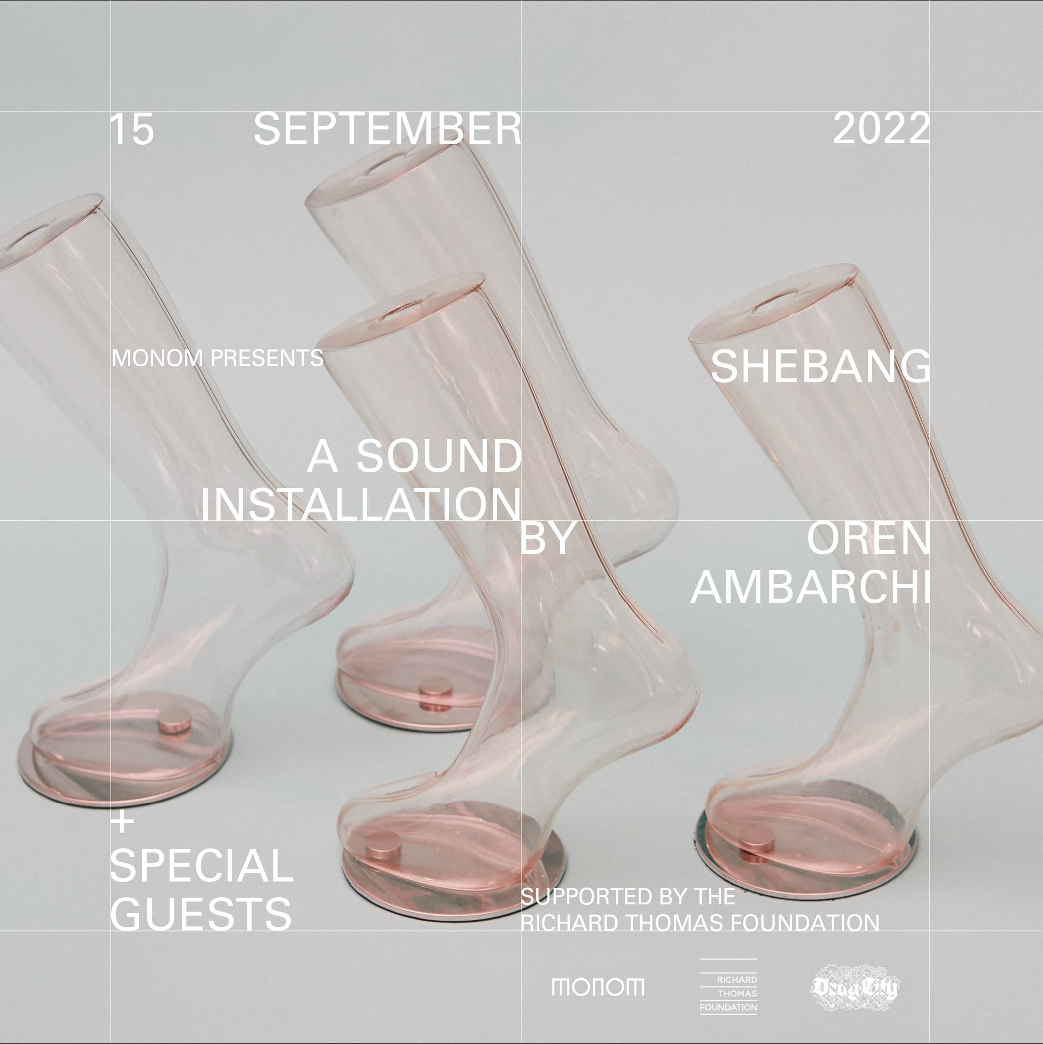 Monom Studios and Drag City records presents Shebang - Album Launch & Sound Installation by Oren Ambarchi