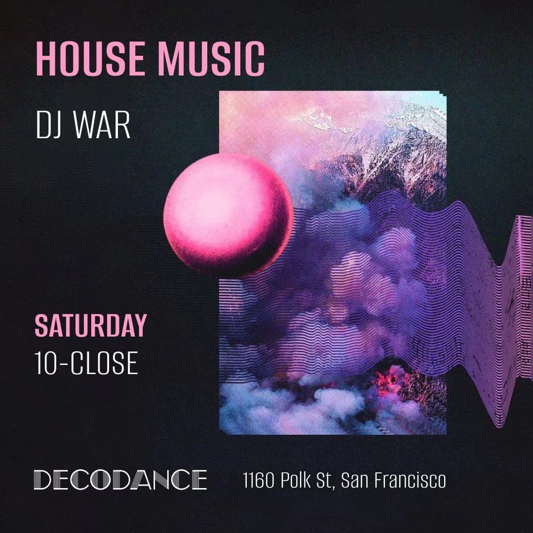 Saturday Night with DJ WAR