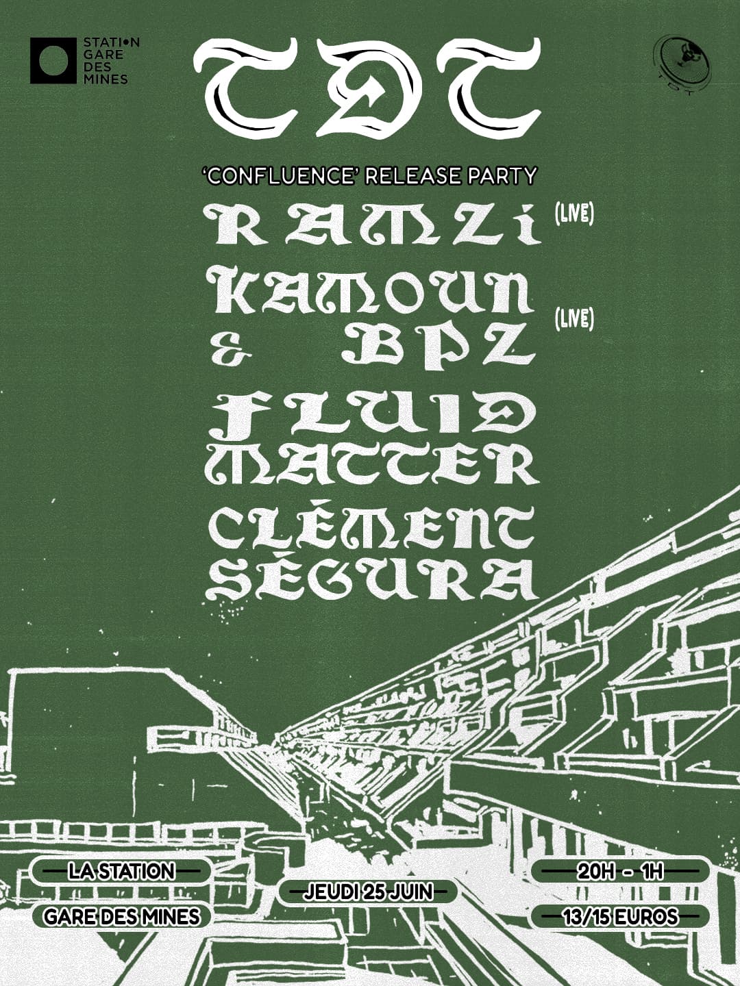 TDT : RAMZi, Kamoun & BPZ, Fluid Matter, Clément Ségura