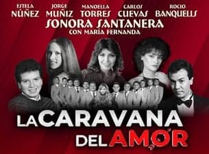 La Caravana del Amor (Santanera,Estela,Coque,Manoella,Carlos y Rocio)