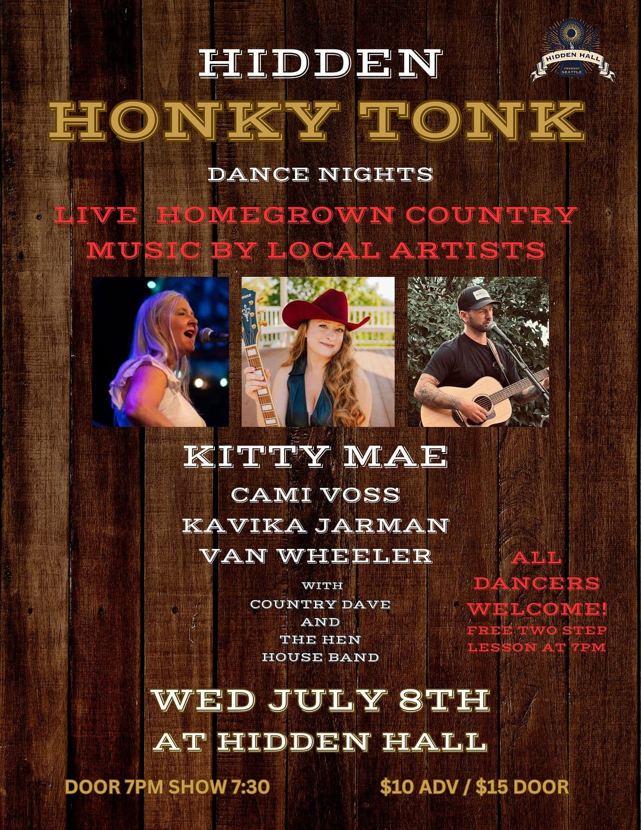 HIDDEN HONKY TONK