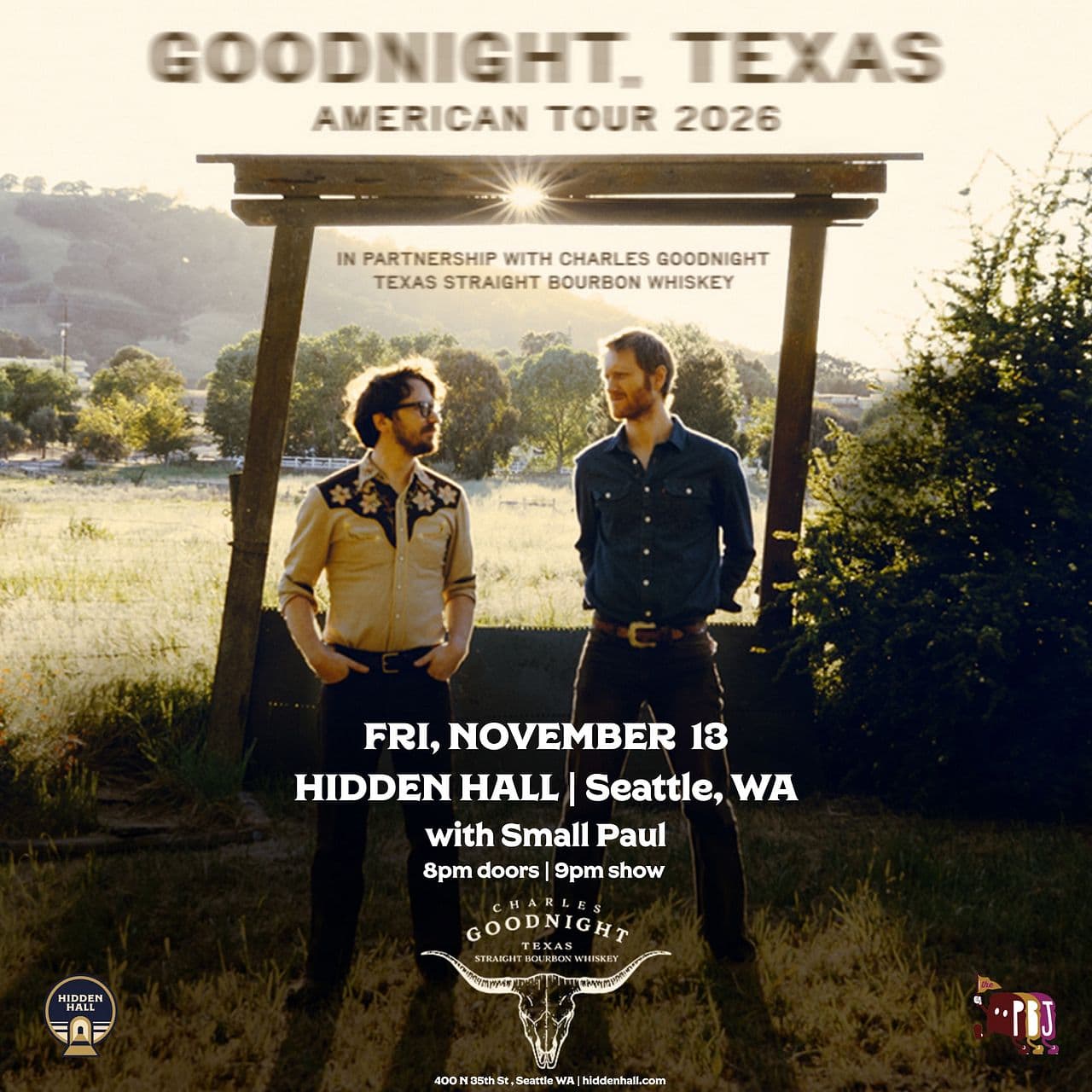 GOODNIGHT, TEXAS with Small Paul