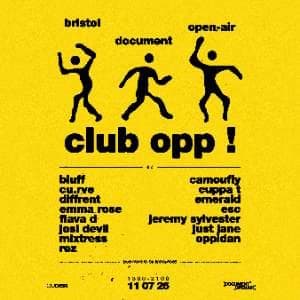 Club Opp w/ Oppidan, Diffrent, Flava D | Bristol