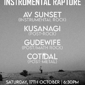 AV SUNSET w/ Kusanagi, Gudewife, Cotidal
