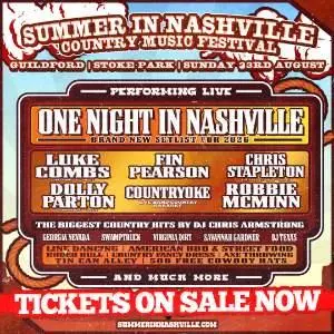 Summer In Nashville - Guildford 2026