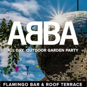 ABBA GARDEN PARTY IN FLAMINGO ROOFTOP GARDEN