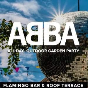 ABBA GARDEN PARTY IN FLAMINGO ROOFTOP GARDEN