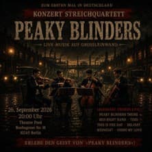 By the order of the Peaky Blinders‘ fans | String Quartet Concert from the TV series