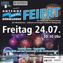 Antenne Düsseldorf feiert - Die Party zum Kirmes-Feuerwerk