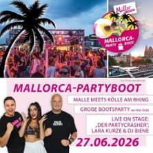 Mallorca-Partyboot - Micha Schue, Ina Colada, DJ Biene