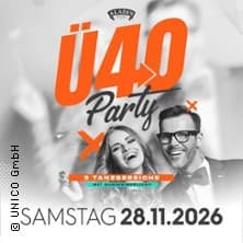 Ü40 Party - Auf 3 Tanzbereichen - Aladin-Music-Hall Bremen