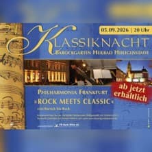 Klassiknacht im Barockgarten - Philharmonia Frankfurt