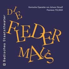 Die Fledermaus - Badisches Staatstheater Karlsruhe